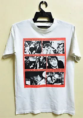 VINTAGE 80s A CLOCKWORK ORANGE 50/50 MOVIE T-SHIRT PUNK DROOGS STANLEY KUBRICK • $874.99