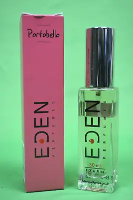 EDEN VEGAN PERFUME PORTOBELLO 30ML1.01eFL.OZ. AWARD WINNING              E169 • £14.49