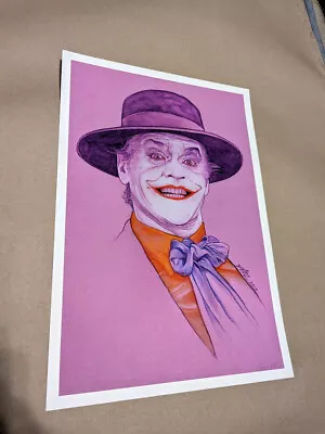 Gabz Joker 'Jack' Print Poster Grzegorz Domaradzki Jack Nicholson 2019 • $275
