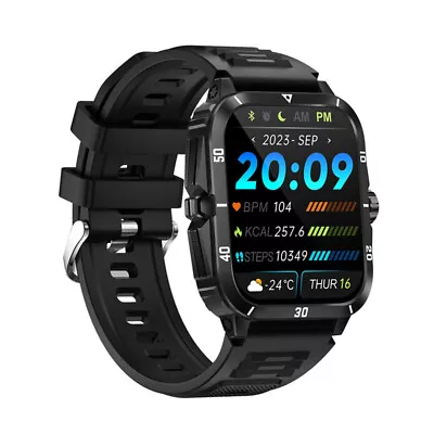 Wristband HD Full Touch Bluetooth-Compatible Talking Waterproof Watch • £17.30