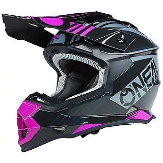 Oneal 2022 2 Series Rush Black / Pink Kids Helmet Small On0200371 • $138.99