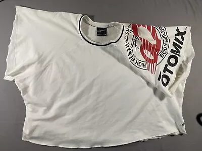 Vintage Otomix Sport 80s Muscle Bodybuilding Cut Cropped Gym Shirt Workout • $40