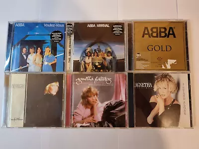 ABBA + Rare Agnetha Fältskog CDs Bundle (includes ABBA Gold Sealed!) • £39.99
