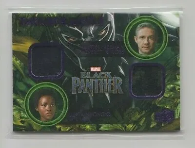 Black Panther Costume Trading Card #KD-EN Lupita Nyongo & Martin Freeman • $39