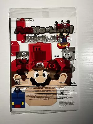 Mario And Luigi Paper Jam Papercraft Figure Set NEW • $60