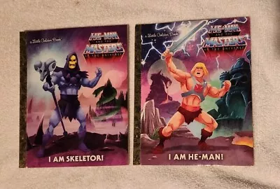 Masters Of The Universe I Am He-Man!  And I Am Skeletor! Little Golden Books • $29.99