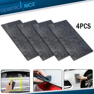 Nano Sparkle Cloth For Car Scratches 4 Pcs Nano Magic Cloth Scratch Remover Us* • $6.40