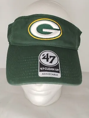 Green Bay Packers 47 Brand Visor Adjustable New Free Shipping • $18.99