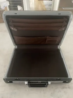 Vintage Samsonite Classic Brown Hard Shell Brief Case With Combination Lock • $34.95