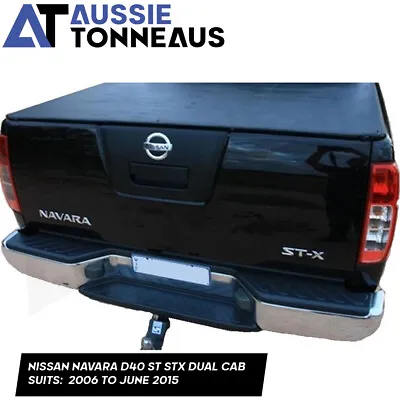 $336.75 • Buy Aussie Clip On Tonneau Cover Fits Nissan D40 Navara STX ST Dual Cab 2006-Jun2015