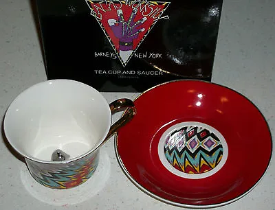 Lady Gaga Xmas China Tea Cup Saucer Collectible Glass Dish Rare Barneys Gay Int • £118.77