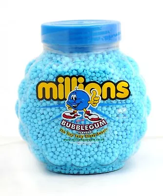 Millions Bubblegum Flavour Full Sweets Jar 2.27kg • £28.99