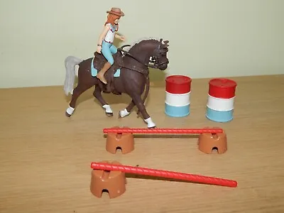 SCHLEICH HORSE AND RIDER FIGURES With ACCESSORIES • £12