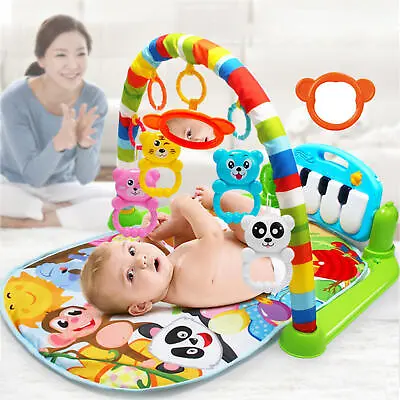 Baby Gyms & Playmats 5 In-1 Baby Activity Gym Mat Non-Slip Playmat Kit • £24.99