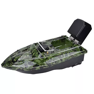 RC Boat Model 600m RC Wireless Fishing Bait Boat Fish Finder With Night Light • $197.57