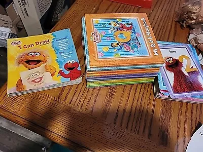 Sesame Street Elmo’s Learning Adventure Activity Books 14HC - 20 Paper 100 Flash • $40.99