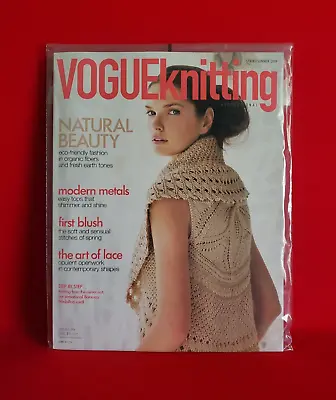 Vogue Knitting International Spring Summer 2009 Magazine • $4.77