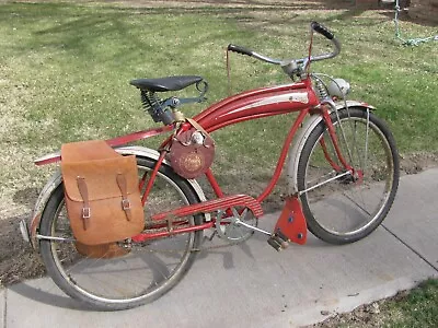 Vintage Bicycle   Hawthorne   Rare 1948 Boys 26  Springer Fork • $1885