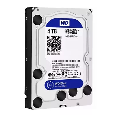 WD Blue 4TB HDD PC Hard Disk Drive Western Digital Blue 5400RPM 3.5  SATA • $209.95