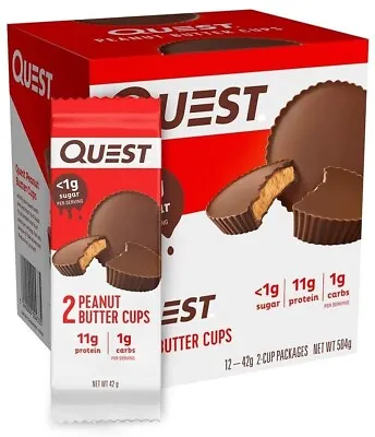 Quest Nutrition Peanut Butter Cups - Box Of 12 • $35.85