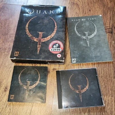 £59.99 • Buy QUAKE   1 PC Big Box Windows 95 CD-ROM Boxed With Manual PC GAME