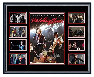 The Rolling Stones Mick Jagger Signed Limited Edition Framed Memorabilia • $129.99