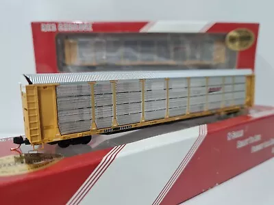 N Scale 3x Red Caboose BNSF 89' Enclosed Autoracks All Excellent Cond. • $104.02