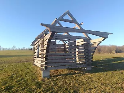 10x12 Log Cabin Kit | Arch Style | (Hemlock-N-Load) • $1
