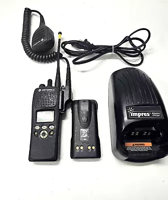 Motorola XTS2500 764-870 MHz P25 9600KB Two Way Radio W Impres H46UCF9PW6BN • $119.99