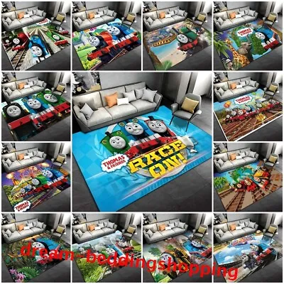 3D Thomas & Friends Floor Rug Carpets Bedroom Doormat Living Room Home Chair Mat • £5.99