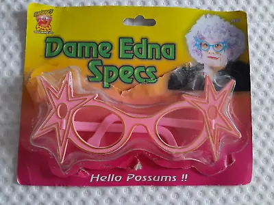 Smiffy's Dame Edna Specs - Adult Fancy Dress (open Packet) • £4.29