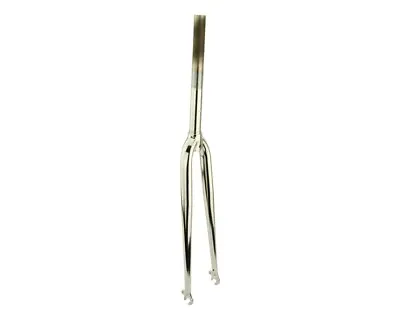 New! Genuine Vintage 700 Bicycle Steel Fork 1 Inch Threaded 309 In Chrome. • $44.94