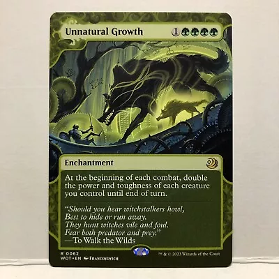 Magic: The Gathering Unnatural Growth Wilds Of Eldraine: Enchanting Tales #0062 • $2.75