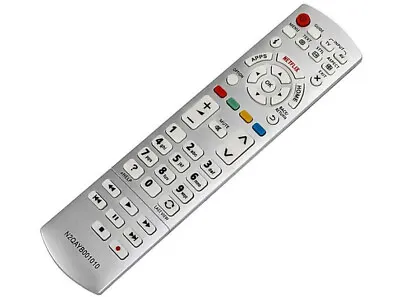 N2qayb001010 Silver Remote Control For Panasonic TV's APPS/HOME/NETFLIX/GUIDE • £6.88