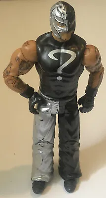 Rey Mysterio Action Figure WWE Wrestler Black And Gray Pants • $11.69