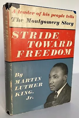 Stride Toward Freedom Martin Luther King Jr. Harper & Brothers 1960 HCDJ • $60