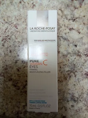 La Roche Posay Redermic C Eyes 15ml ANTI WRINKLE FIRMING Exp9/25 #735 • $15.89