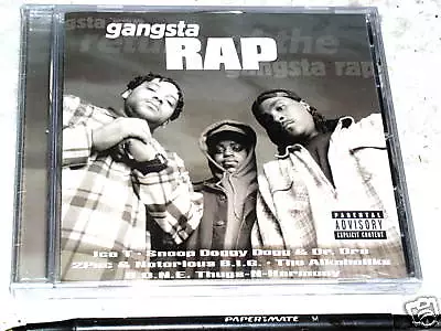 Sealed Gangsta Rap Snoop Dogg Dre 2pac Big Bone Thugs Notorious Ice T Import Cd • $2.49