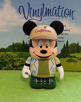 DISNEY VINYLMATION - 3  Set Park 11 California Adventure Topper Mickey With Hat • $4.99