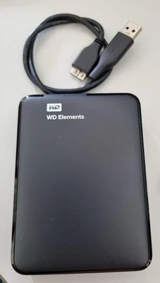 $77 • Buy WD Elements 1.5TB External Hard Drive Portable USB 3.0 HDD Expansion Black