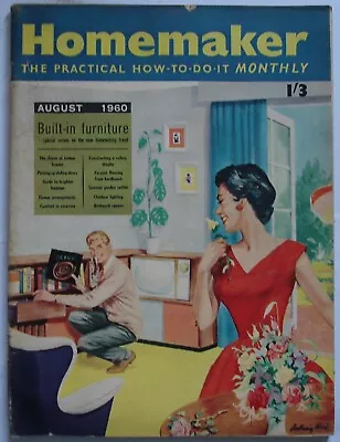 Homemaker - The Practical How-To-Do-It Monthly Vol. 2 # 17 August 1960 • £7.50