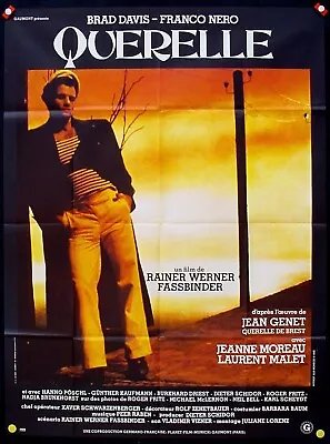 Querelle Rainer Werner Fassbinder Brad Davis Franco Nero Movie Poster • $350