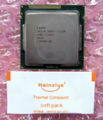 £52.99 • Buy Intel Core I7-2700K SR0DG Quad-Core 3.5GHz/8M Socket LGA1155 Processor CPU