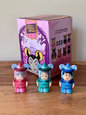 Disney Vinylmation Sleeping Beauty Series Three Fairies Flora Fauna Merryweather • $20