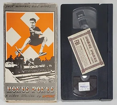 Vintage 1990 Hokus Pokus 60 Minute VHS By H-Street Skateboarding - Loose Label  • $60