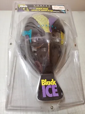 Vintage Vortex Black Ice Street Hockey Goalie Mask NEW • $59.55