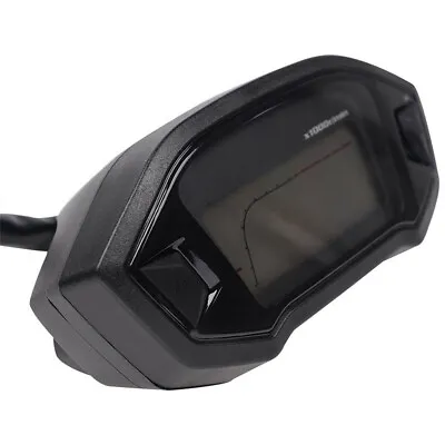 Waterproof Motorcycle Speedometer Odometer Tachometer Gauge W/7-Color Backlight  • $57.50