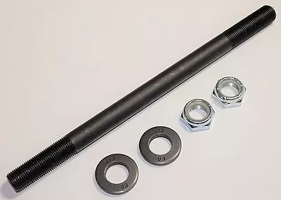 Azusa Vintage Mini Bike Axle Kit 5/8''x10'' With Thick Washers And Lock Nuts.USA • $18.95