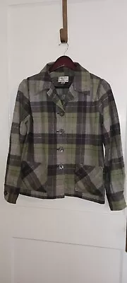 Vintage Country Clothes By Pendleton Green Gray Jacket Women's Size Small Wool • $35