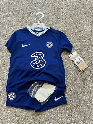 Chelsea Infant's Football Kit (Size 24-36M) Nike Home Baby Kit - New BNWT 22/23 • £19.99